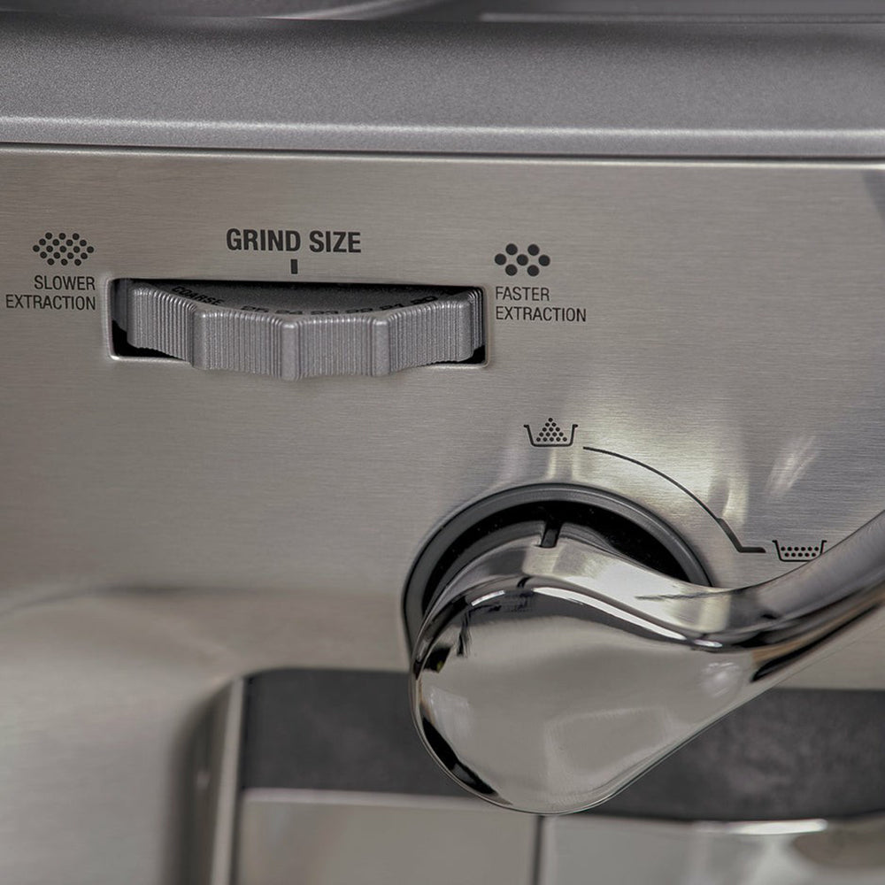 Sage Barista Express Impress Bean to Cup Coffee Machine in Black - SES876BTR4GUK1 | Keans Claremorris