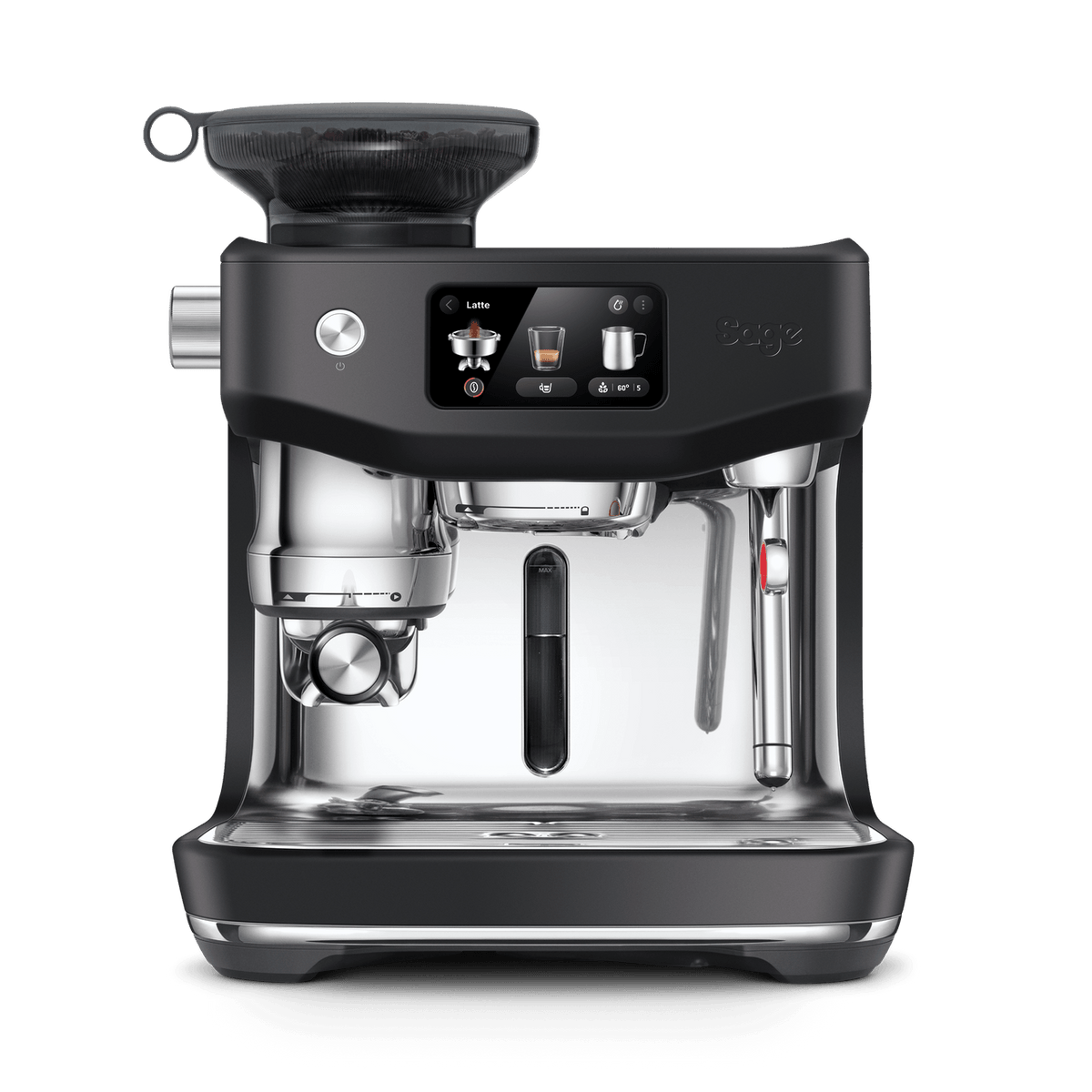 Sage Oracle Jet Coffee Machine Black with touchscreen, auto grind, hot & cold brew, 58mm portafilter – available at Kean’s