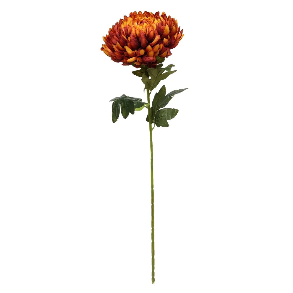 Chrysanthemum - Dark Orange 70cm - Image 1