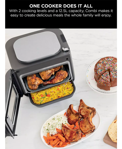 Ninja Combi 12-in-1 Multi-Cooker with Oven and Air Fryer, versatile kitchen appliance available at Keans Claremorris