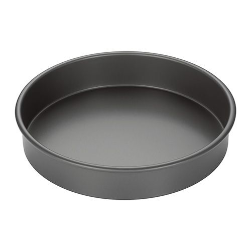 Stellar 10" hard anodised round sandwich tin, abrasion resistant, oven safe to 240°C, metal utensil safe – Keans Claremorris