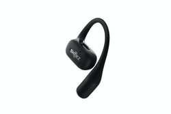 Shokz OpenFit True Wireless Earbuds in Black, bone conduction technology, lightweight design – available at Keans Claremorris