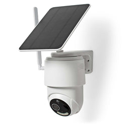 Nedis SmartLife Outdoor Camera 4G with Rechargeable Battery & Solar Panel | 418848