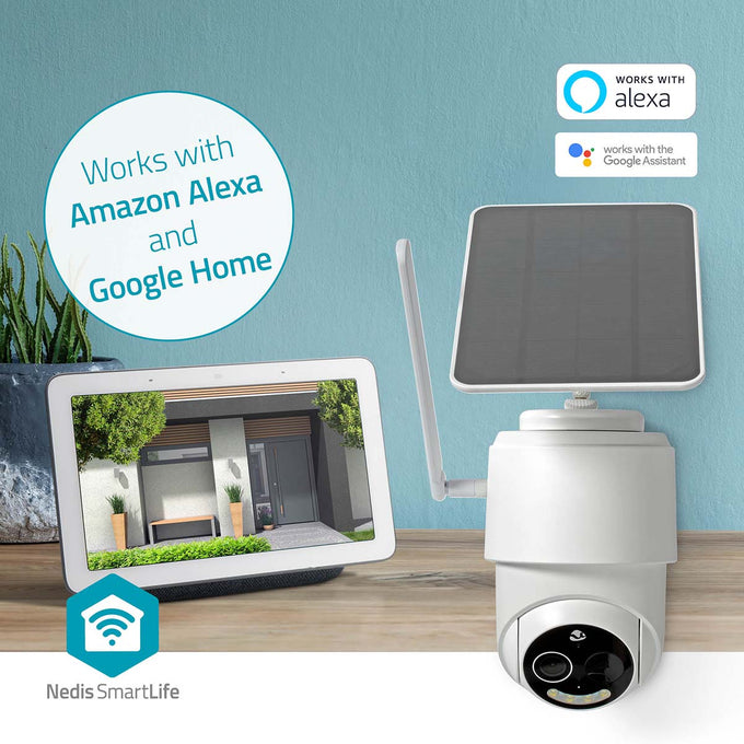Nedis SmartLife Outdoor Camera 4G with Rechargeable Battery & Solar Panel | 418848 - Image 12