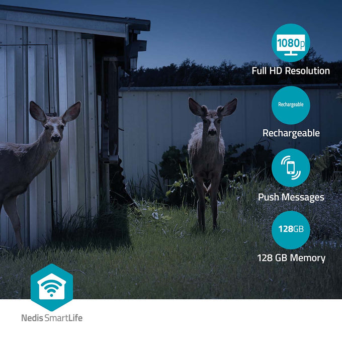 Nedis SmartLife Outdoor Camera 4G with Rechargeable Battery & Solar Panel | 418848 - Image 14