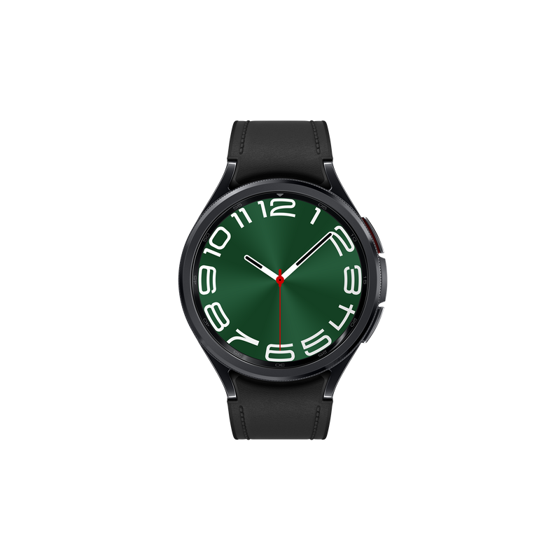 Samsung Galaxy Watch6 Classic 47MM Black, stainless steel, rotating bezel, health tracking, Bluetooth, at Kean’s Claremorris