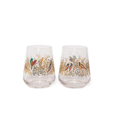 Sara Miller Chelsea Collection Set of 2 Glass Tumblers