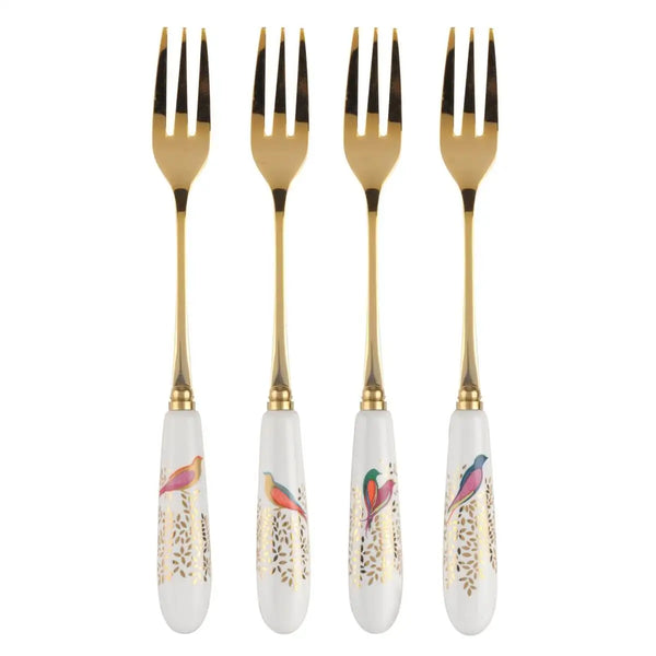 Sara Miller Chelsea Collection Pastry Fork Set – Set of 4