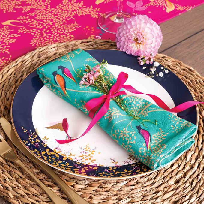 Sara Miller Chelsea Green Napkins  Set of 2 - Image 4