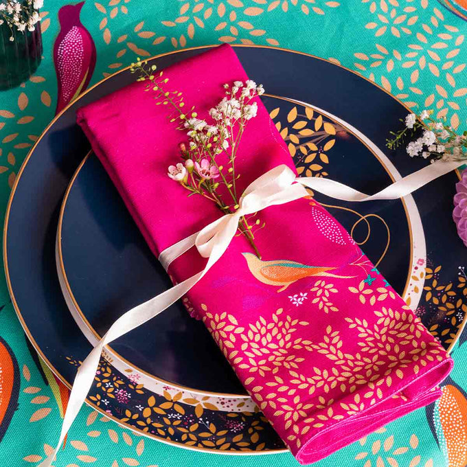 Sara Miller Chelsea Pink Napkins - Image 2