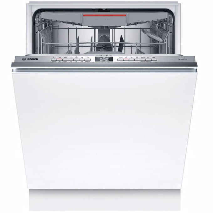 Bosch Series 6 Integrated Dishwasher SMD6YCX01G, 14 place settings, PerfectDry, Home Connect, silent 44dB, at Keans