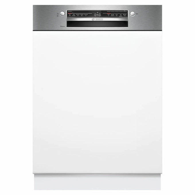 Bosch Series 2 60cm Semi-Integrated Dishwasher, 13 place settings, Home Connect, ExtraDry, stainless steel – Keans