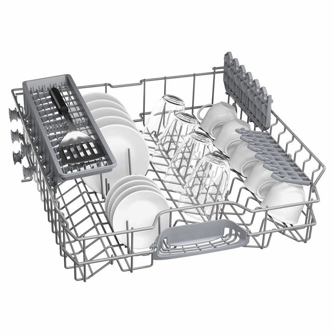 Bosch Series 2 60CM Semi-Integrated Dishwasher in Stainless Steel, model SMI2HTS02G | Available at Keans Claremorris