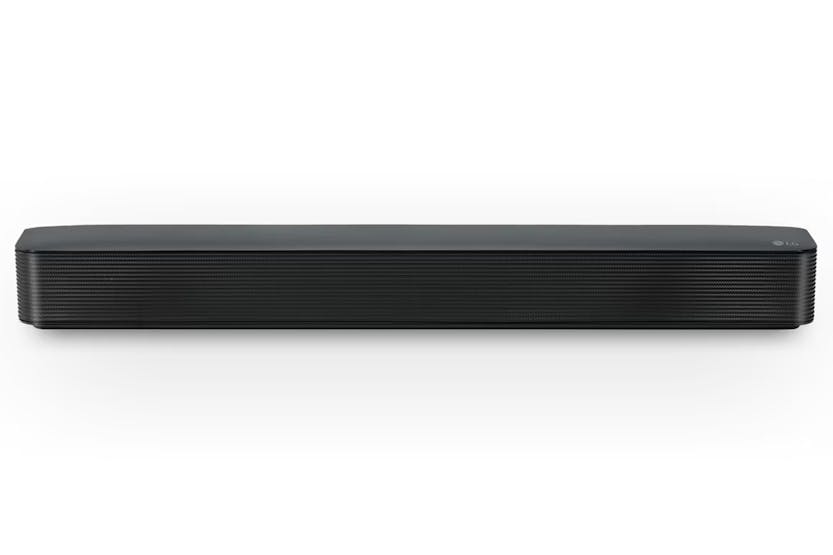 LG 2.0 All-in-One Soundbar SQM1.AGBRLLK, sleek design, powerful audio, available at Keans Claremorris.