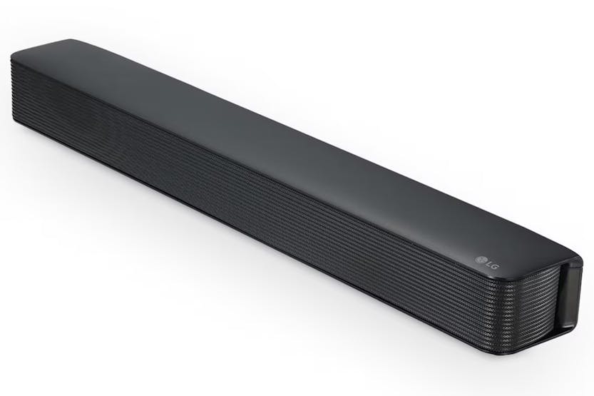 LG 2.0 All-in-One Soundbar SQM1.AGBRLLK, sleek design, powerful audio, available at Keans Claremorris.
