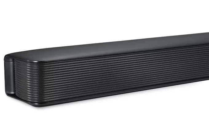 LG 2.0 All-in-One Soundbar SQM1.AGBRLLK, sleek design, powerful audio, available at Keans Claremorris.