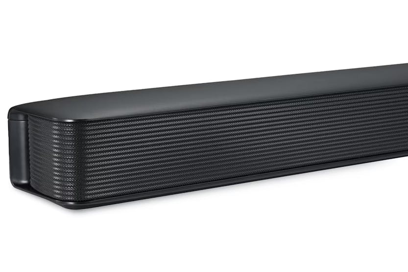 LG 2.0 All-in-One Soundbar SQM1.AGBRLLK, sleek design, powerful audio, available at Keans Claremorris.