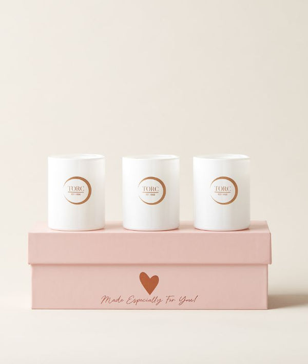 TORC Pink Votive Candle Gift Set