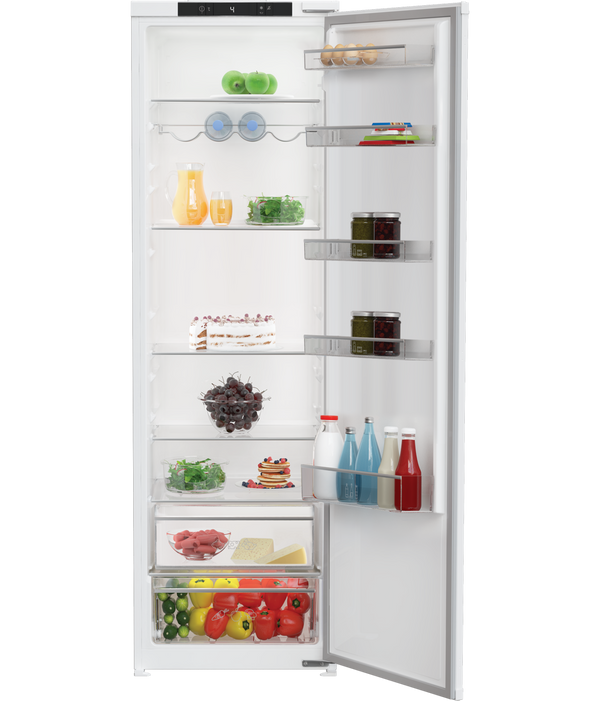 Blomberg Integrated Tall Larder Fridge 178cm, E Rated, large salad crisper, chiller compartment – Kean’s Claremorris –