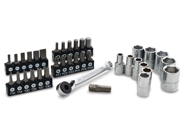 Stanley 37 Piece 1/4" Socket & Bit Set | STA019101 - Image 2
