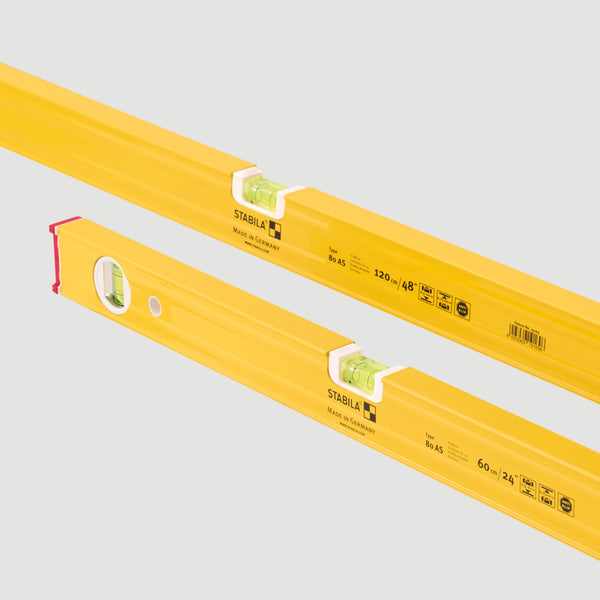 STABILA 60 & 120cm(2 & 4ft) 80A Level Twin Pack | STB80AS224_STB80AS248 Keans Claremorris