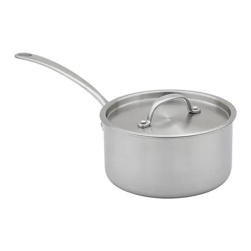 Stellar Eclipse 18cm 2L tri-ply saucepan with stainless steel lid, induction compatible, dishwasher safe – Keans Claremorris
