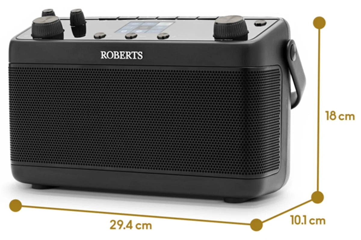 Roberts Portable DAB+/FM Radio Bluetooth Black | STREAM219BK - Image 6