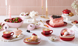 Le Creuset Heart Set4 Plates