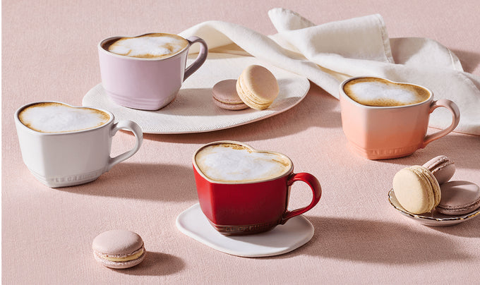 Le Creuset Heart Set 4 Mugs - Image 5