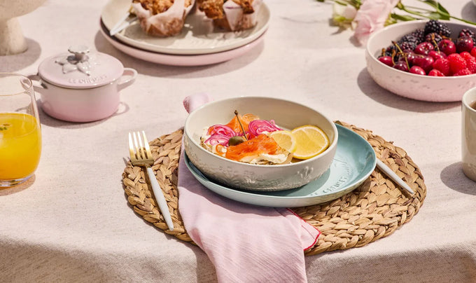 Le Creuset Stoneware 18cm Sphere Bowl Meringue - La Jardin - Image 5
