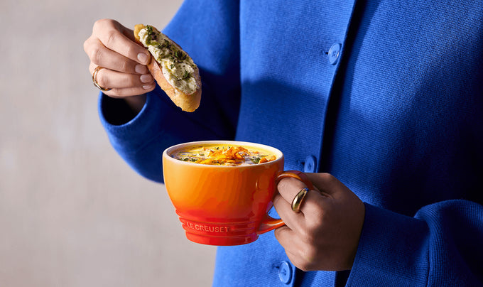Le Creuset Grand Mug 400ml Blue Riviera - Image 5