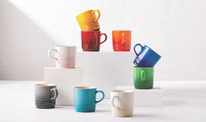 Le Creuset Stoneware Espresso Mug 100ml Chambray - Image 5