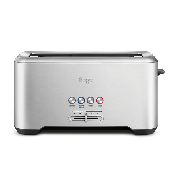 Sage Bit More 4 Slice Toaster Brushed Stainless | BTA730UK Keans Claremorris