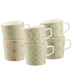 Sage & Copper Mugs Set of 6 Keans Claremorris