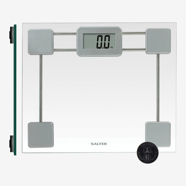 Salter Bathroom - Electronic Scales - Silver Glass Keans Claremorris