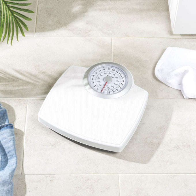 Salter Bathroom Scale - Classic Mechanical White Keans Claremorris 