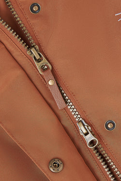 Ladies Outdoor Coat - Rust