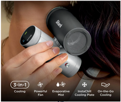 Shark ChillPill 3-in-1 Fan Mist & InstaChill – Carbon| FA022UK