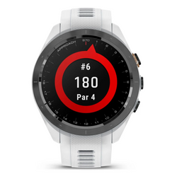 Garmin Approach S70 42mm Black Bezel White Band| 49-GAR-010-02746-10