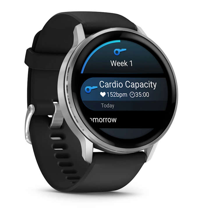 Garmin Venu 4 (45Mm), Black With Silver| 49-GAR-010-03014-01 - Image 3