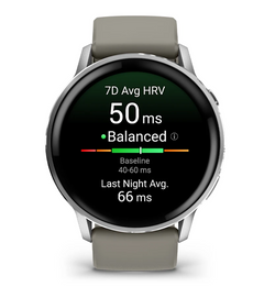 Garmin Venu 4 (45Mm), Gray With Silver| 49-GAR-010-03014-02