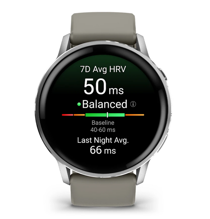 Garmin Venu 4 (45Mm), Gray With Silver| 49-GAR-010-03014-02 - Image 2