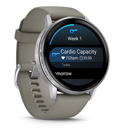 Garmin Venu 4 (45Mm), Gray With Silver| 49-GAR-010-03014-02