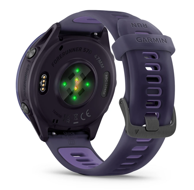 Garmin Forerunner 570 47Mm Imperial Purple/Indigo| 49-GAR-010-02971-02 - Image 6