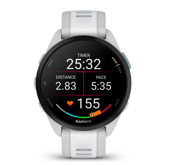 Garmin Forerunner 165 Mist Grey & Whitestone| 49-GAR-010-02863-21 - Image 2