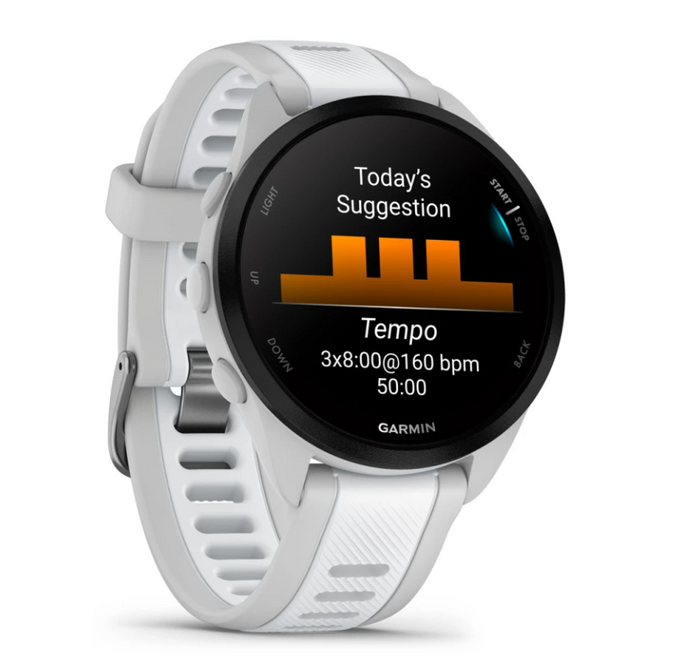 Garmin Forerunner 165 Music, Mist Grey & Whitestone| 49-GAR-010-02863-31 - Image 3