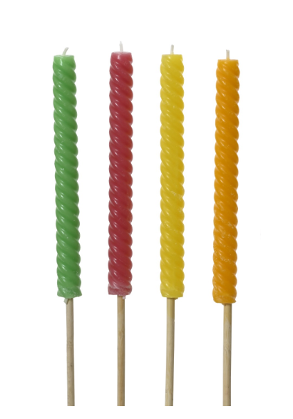 Citronella Candle Wax Firework Style