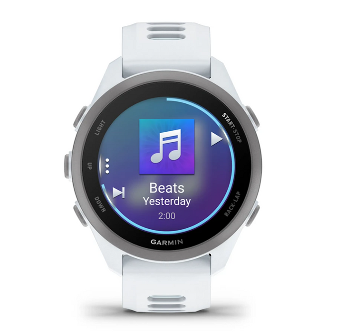 Garmin Forerunner 170 Music - Whitestone| 49-GAR-010-03920-11 - Image 2