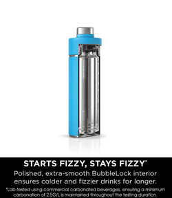 Ninja Thirsti 700ml Travel Bottle in Tropical Blue