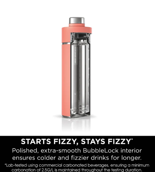 Ninja Thirsti 530ml Travel Bottle in Coral - Image 6